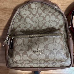 コーチ　バック　リュックの画像
