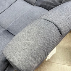 リクライニングチェア 回転椅子 座椅子 肘付き ネイビーの画像