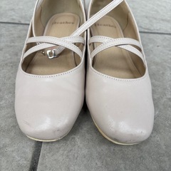 L ピンク　パンプスの画像