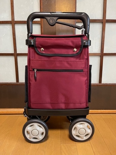 【介護用品】ショッピングカート (横押し式)