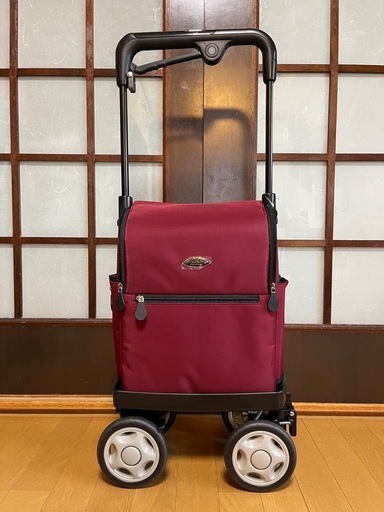 【介護用品】ショッピングカート (横押し式)
