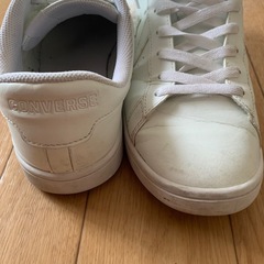 コンバース 白 27.5センチの画像