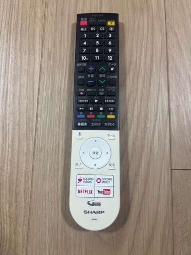 SHARP 40V型 4K液晶テレビ AQUOS 4T-C40AJ1 Android TV