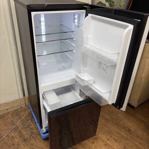 【?買取市場 6ヶ月保証】R077 ☀️ Hisense / ハイセンス 冷蔵庫 (154L / 右開き) 20年製 HR-G1501