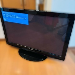 Panasonic VIERA 42型　プラズマテレビ TH-P42S2 2010年製 画面右上モヤあり/J041-35の画像