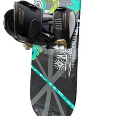 スノーボード 153cm ビンディング付きの画像