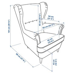 【美品】IKEA 1人用ソファの画像