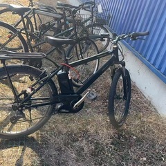 中古 パナソニック ハリヤ 電動アシスト自転車の画像