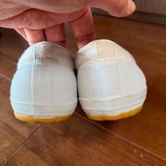 白スニーカー　25cmの画像
