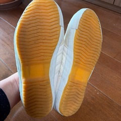 白スニーカー　25cmの画像