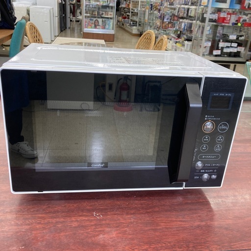 【ジモティー割引で最大15％OFF⭐️】2024年製　CF-DA161-WB comfee 電子レンジ