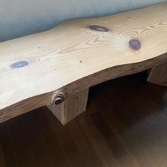 1枚板テーブルの画像