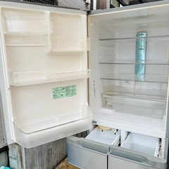 直接引き取り大歓迎⭐︎大阪府下又は近郊は配送設置込み🉑日立 415L 冷凍冷蔵庫 R-S42ZML 2010年製 幅60cm/J041-36の画像