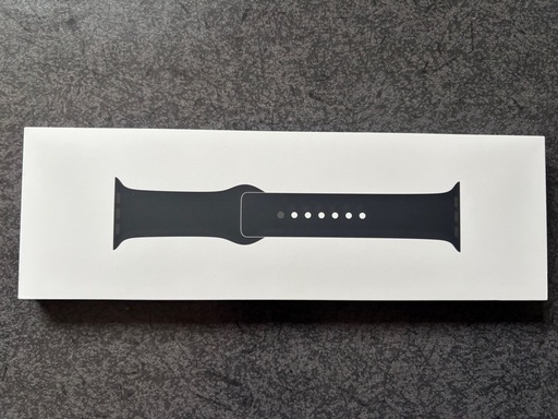 【値下げ】新品未使用　Apple Watch11　42mmジェットブラックアルミニウムケースとブラックスポーツバンドS/M