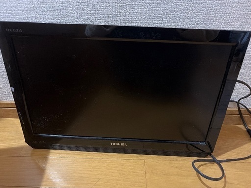 TOSHIBA REGZAテレビ※動作問題ないですが訳あり、リモコン無し 