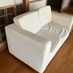 無印良品ソファ2人掛け用の画像