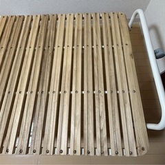 ニトリ　シングル折りたたみベッドの画像