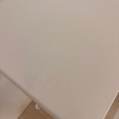 IKEA キッチンワゴン 3段 ホワイト キャスター付き 収納ラックの画像