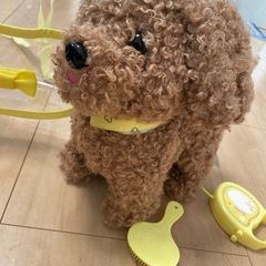 【ほぼ未使用！】お散歩出来る犬のおもちゃの画像