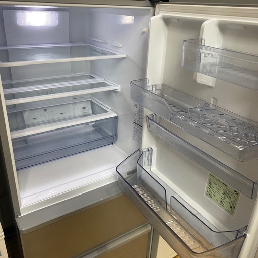 ⭐️人気⭐️2019年製 AQUA 272L冷蔵庫 シルバー 強化ガラス　ユニバーサルデザインAQR-27H No.8995 NH