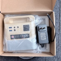 ポータブル電源 小型 AC対応 USB QC3.0 DC12V ソーラー充電対応 非常用 防災 キャンプ　アウトドア 防災の画像