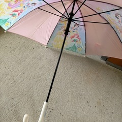 プリンセス　傘  シューズ18センチの画像