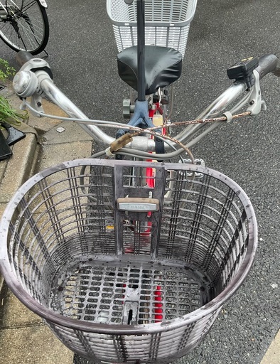 【RKG】特価！YAMAHA/電動アシスト自転車/PAS Raggini L/PM26RL/専用充電器/中古品/店頭引取推奨商品/弊社近隣有料配達も可