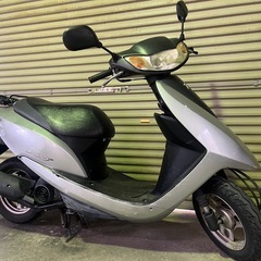  【New】実働 ホンダ AF62 ディオ 4スト 原付 バイク スクーター シルバー＆ブラックの画像