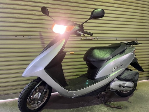 【売約済】実働 ホンダ AF62 ディオ 4スト 原付 バイク スクーター シルバー＆ブラック
