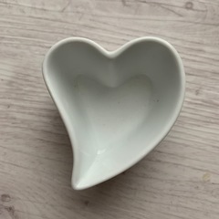 ハートのお皿の画像