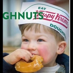 クリスピークリームハットのコスプレ　2枚の画像