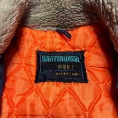 WINTERWEAR ネイビー ジャケットの画像