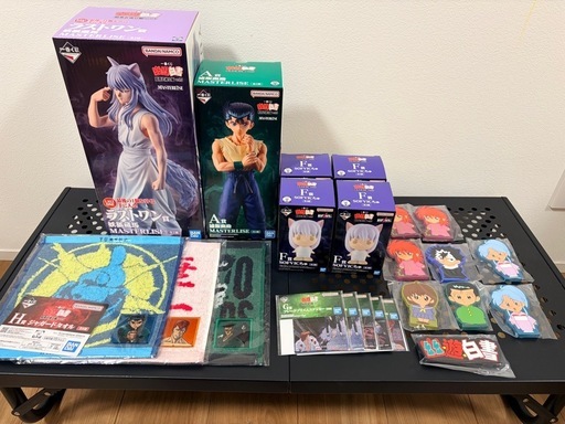 幽遊白書 一番くじ 暗黒武術会編vol.3 妖狐蔵馬 浦飯幽助 フィギュア 下位賞セット