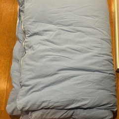 無印良品の枕、布団3点の画像