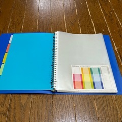 CLEAR BOOK A4S 30穴 ポケット交換式　事務用品　文房具の画像