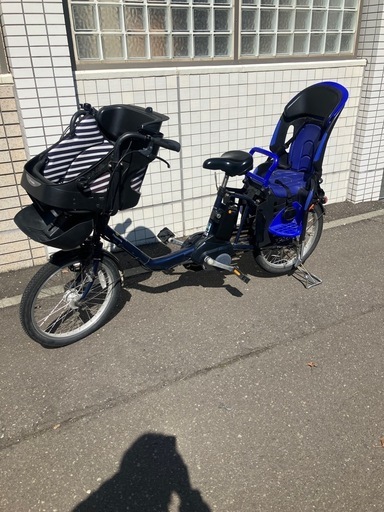 値下げ　ギュットミニDX      3人乗り対応　電動自転車