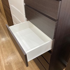【トレファク高槻店】取りに来られる方限定！ニトリの6段チェストのご紹介です！の画像