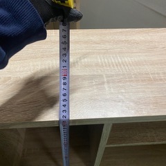 収納棚（木目調）の画像