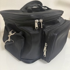 ネイルバッグ ショルダーバッグ 大容量 ブラックの画像