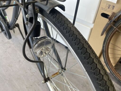 26インチ 自転車 ６段変速 荷台付き ライト カゴ付き ママチャリ 札幌市手稲区
