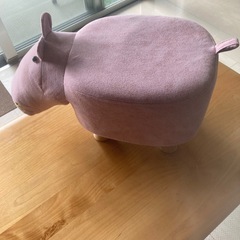 キッズ用イス　カバの画像