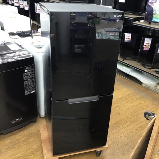 #D-9【ご来店頂ける方限定】SHARPの2ドア冷凍冷蔵庫です