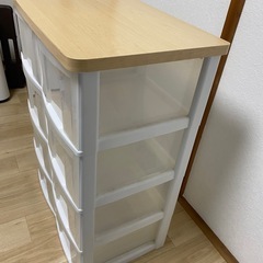 【受渡者決定
】木板付き衣装ケースの画像