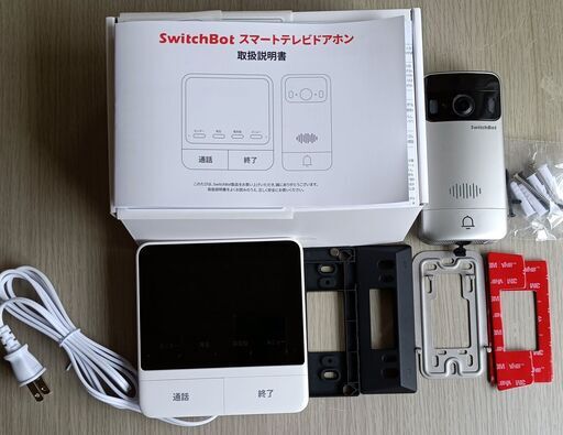 新品・SwitchBot テレビドアホン カメラ付