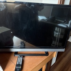 TOSHIBA REGZA 32V型（32V30）　2017年製の画像