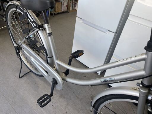26インチ 変速なし 自転車 カゴ 荷台付き ママチャリ 札幌市手稲区