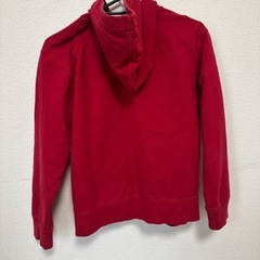 gap 子ども　パーカー　赤の画像