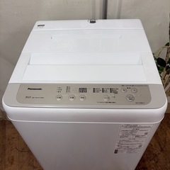 【🐤買取市場 6ヶ月保証】R239 ☀️ Panasonic / パナソニック 洗濯機（洗濯5.0㎏) 19年製 NA-F50B13 ⭐ 動作確認済 ⭐ クリーニング済の画像