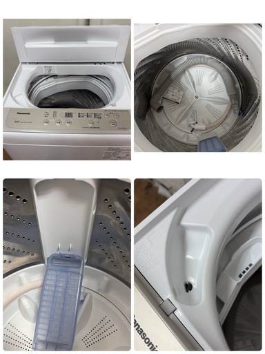 【?買取市場 6ヶ月保証】R239 ☀️ Panasonic / パナソニック 洗濯機（洗濯5.0㎏) 19年製 NA-F50B13 