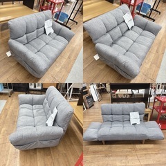 【🐤買取市場 柴田店】I360 🌈 NITORI コンパクトソファ ⭐ クリーニング済の画像